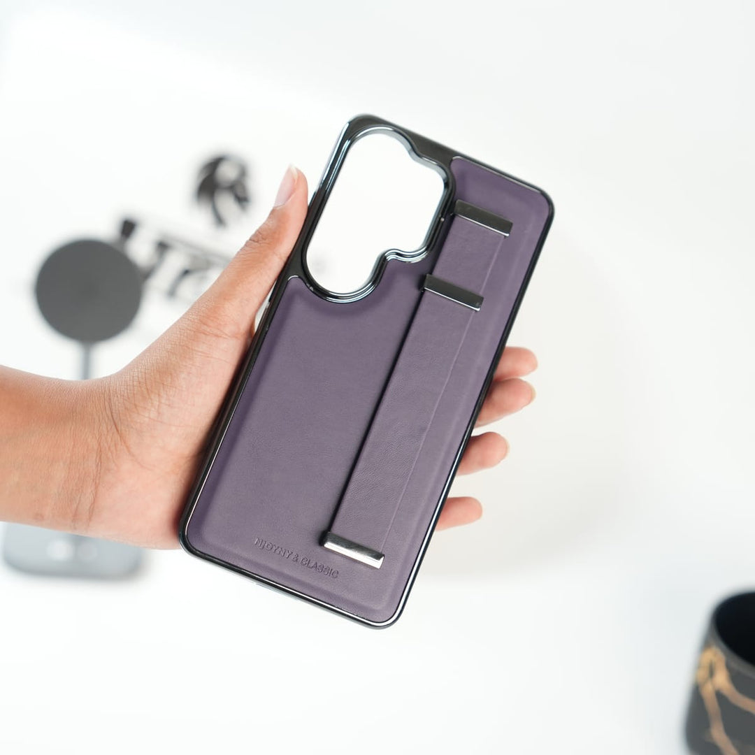 FRATO Galaxy Ultra Series Galaxy Ultra Series PU Leather Strap Stand Case | Premium Grip Cover