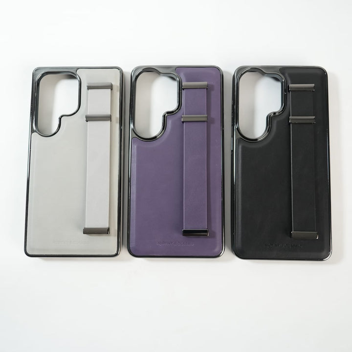 FRATO Galaxy Ultra Series Galaxy Ultra Series PU Leather Strap Stand Case | Premium Grip Cover
