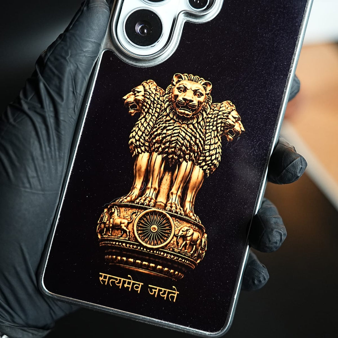 FRATO Galaxy Ultra Series Lion Capital of Ashoka Case for Galaxy Ultra Series | Satyameva Jayate design Cover