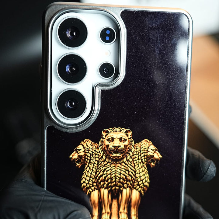 FRATO Galaxy Ultra Series Lion Capital of Ashoka Case for Galaxy Ultra Series | Satyameva Jayate design Cover
