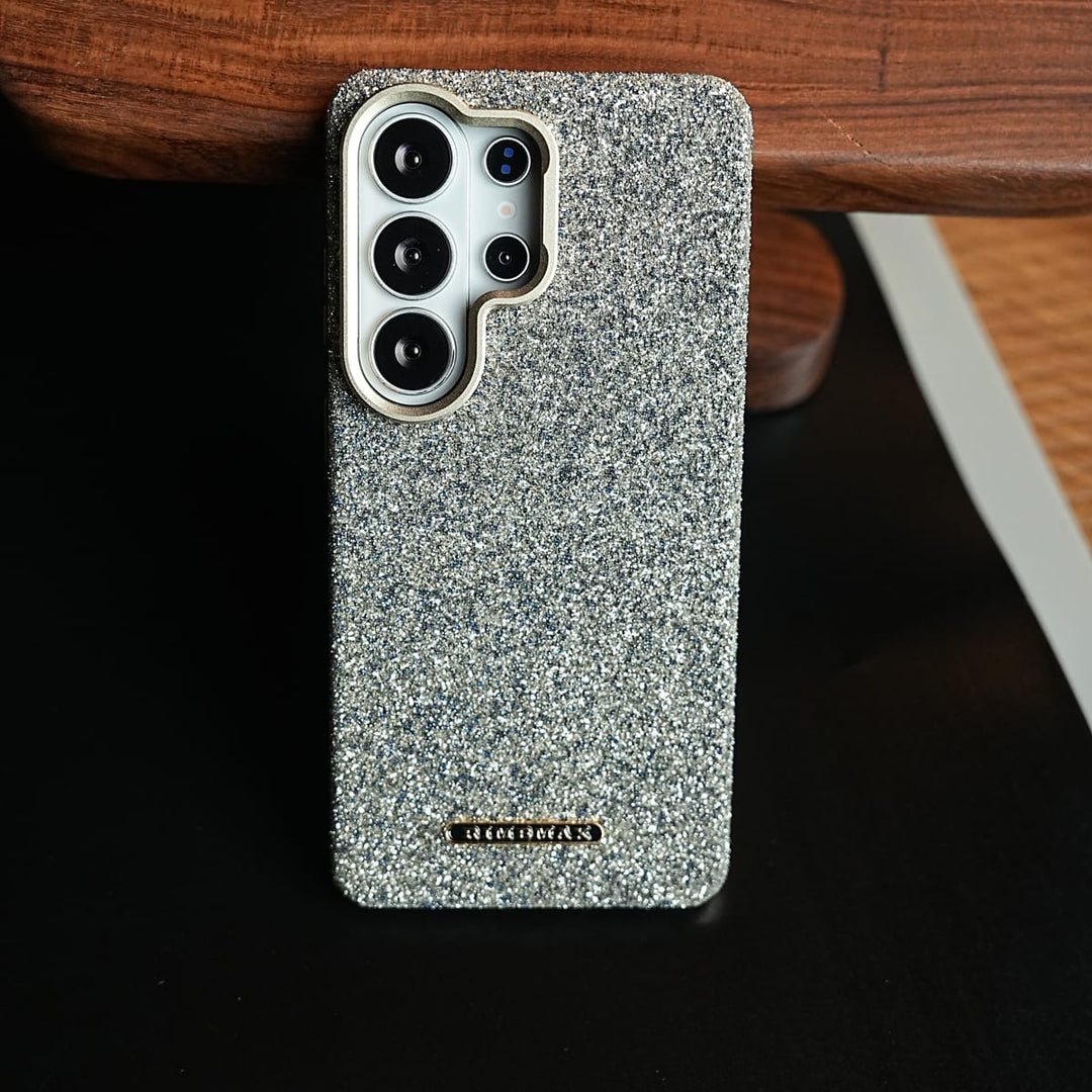 FRATO Galaxy Ultra Series Premium Glitter Jewel MagSafe Case for Galaxy Ultra Series | Metallic Camera Frame