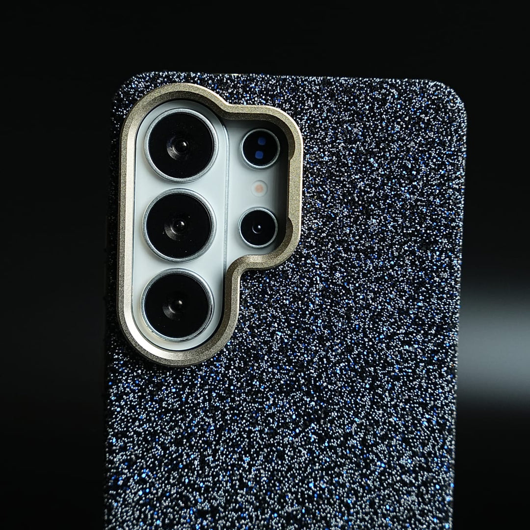 FRATO Galaxy Ultra Series Premium Glitter Jewel MagSafe Case for Galaxy Ultra Series | Metallic Camera Frame