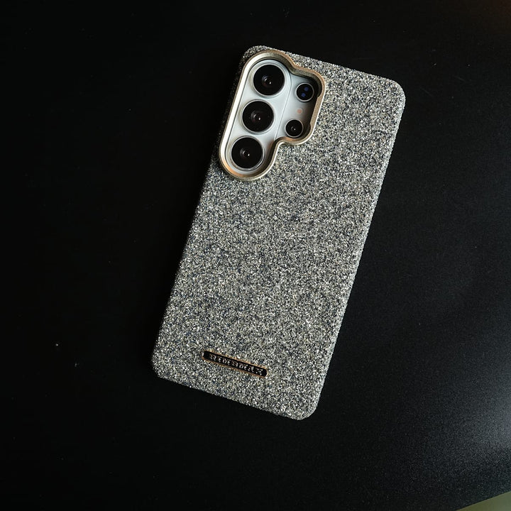FRATO Galaxy Ultra Series Premium Glitter Jewel MagSafe Case for Galaxy Ultra Series | Metallic Camera Frame