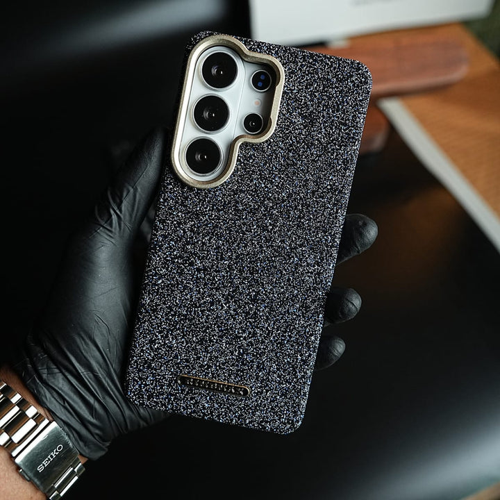 FRATO Galaxy Ultra Series Premium Glitter Jewel MagSafe Case for Galaxy Ultra Series | Metallic Camera Frame