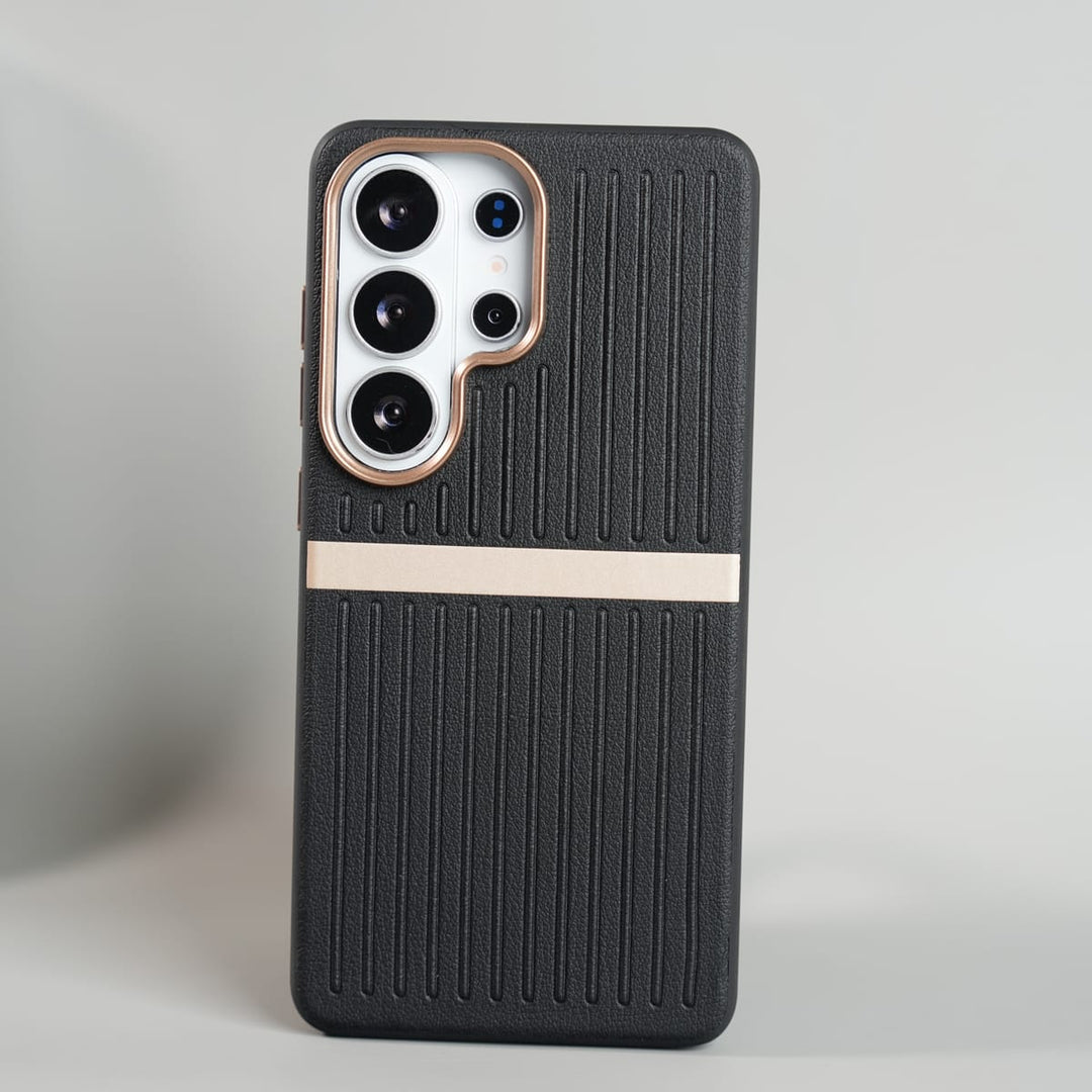 FRATO Galaxy Ultra Series S26 Ultra / Black Galaxy Ultra Series MagSafe Case | Premium Suitcase Textured Grip Cover with Metal Camera Bumper