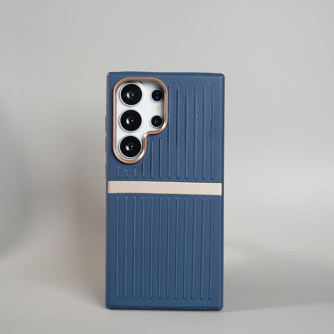 FRATO Galaxy Ultra Series S26 Ultra / Blue Galaxy Ultra Series MagSafe Case | Premium Suitcase Textured Grip Cover with Metal Camera Bumper