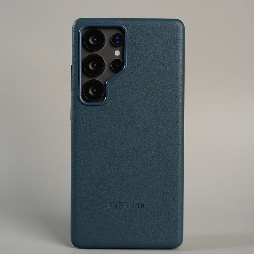 FRATO Galaxy Ultra Series S26 Ultra / Blue Galaxy Ultra Series Premium Leather Texture MagSafe Compatible Slim Protective Case