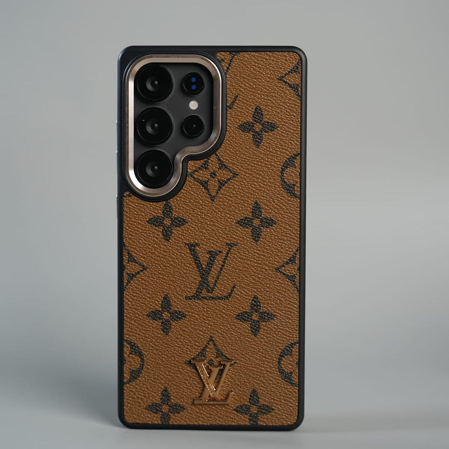 FRATO Galaxy Ultra Series S26 Ultra Galaxy Ultra Series Luxury Monogram Pattern Designer Hard Back Case