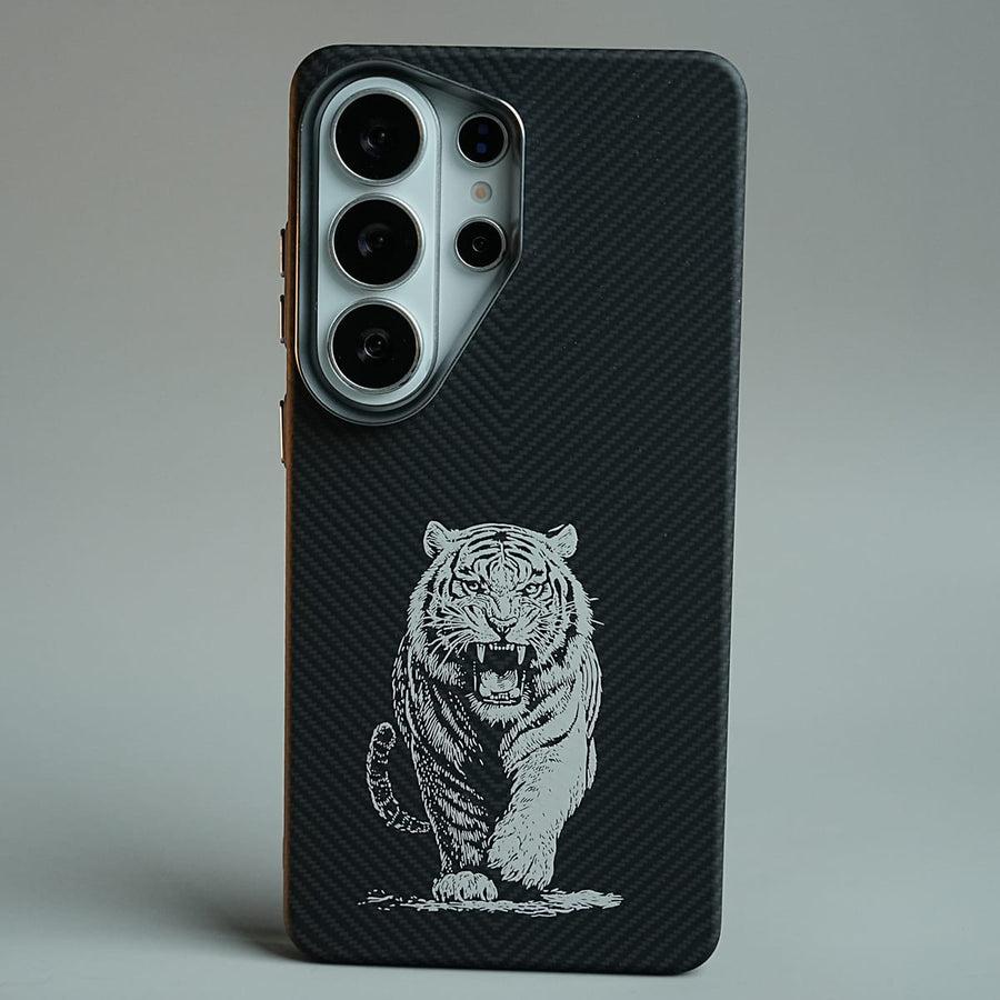 FRATO Galaxy Ultra Series S26 Ultra Galaxy Ultra Series Premium Aramid Fiber Tiger Magnetic Case Cover