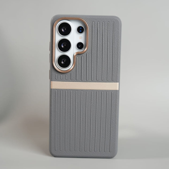 FRATO Galaxy Ultra Series S26 Ultra / Gray Galaxy Ultra Series MagSafe Case | Premium Suitcase Textured Grip Cover with Metal Camera Bumper