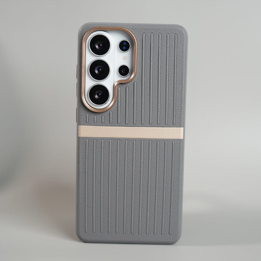 FRATO Galaxy Ultra Series S26 Ultra / Gray Galaxy Ultra Series MagSafe Case | Premium Suitcase Textured Grip Cover with Metal Camera Bumper