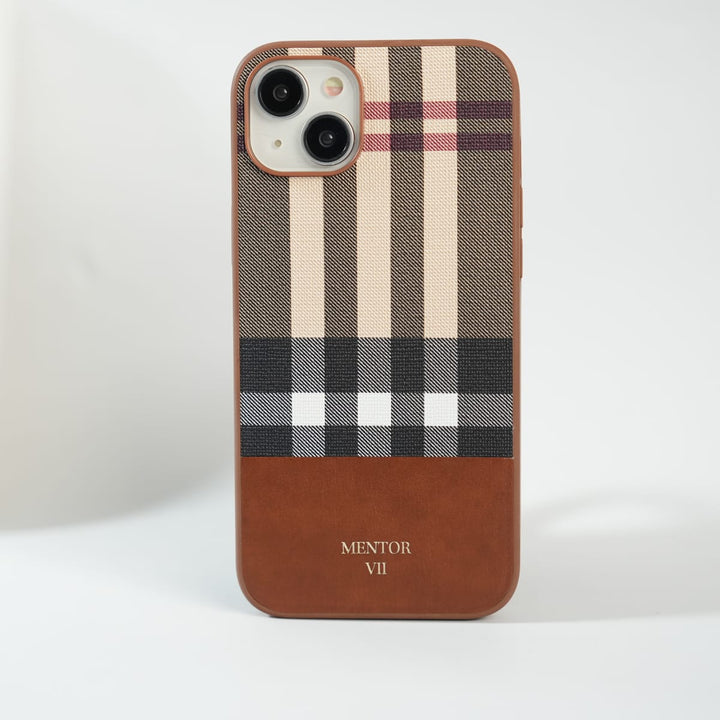 FRATO iPhone 15 Series iPhone 15 Plus / Brown iPhone 15 Series MENTOR Series MagSafe Premium Leather Cover