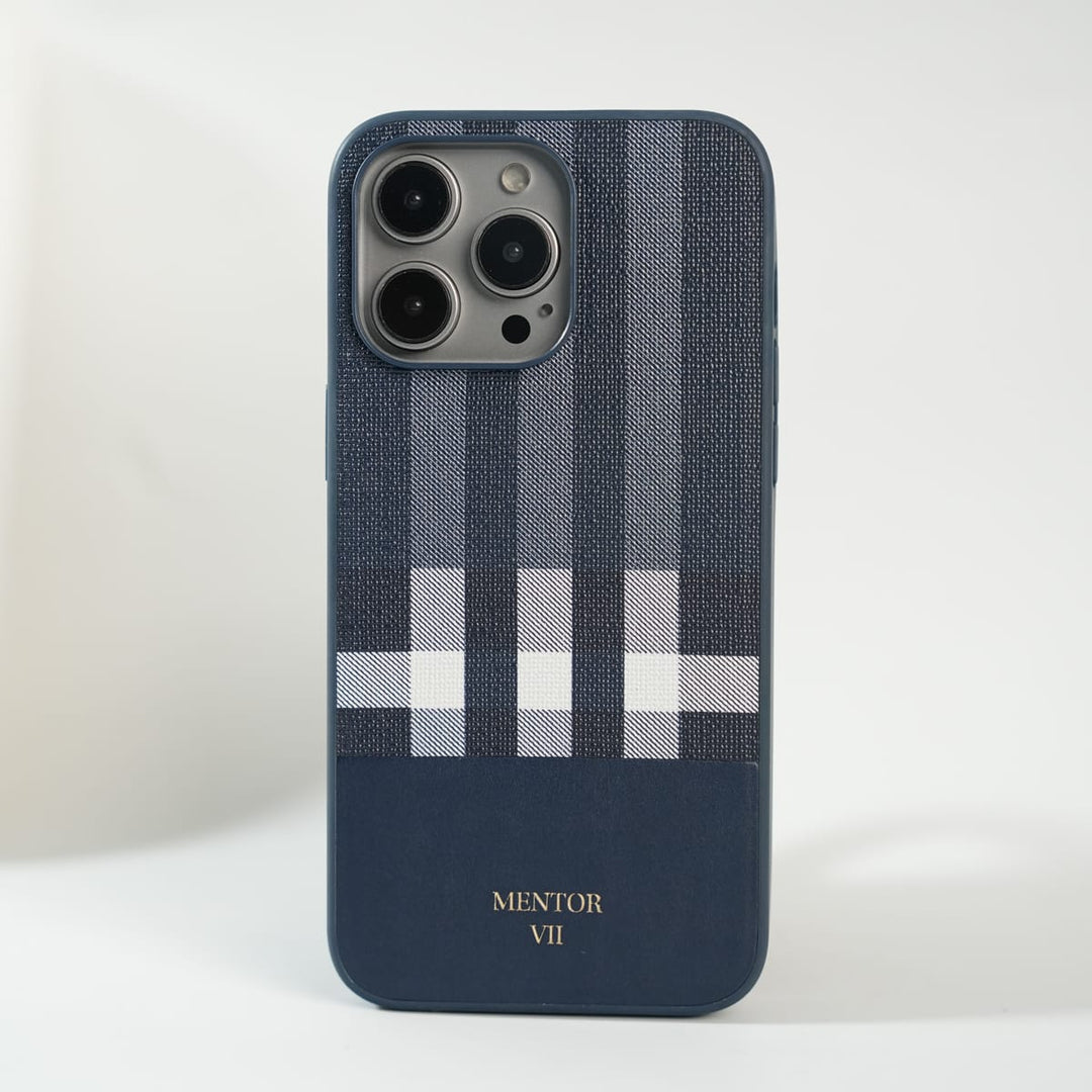 FRATO iPhone 15 Series iPhone 15 Pro Max / Blue iPhone 15 Series MENTOR Series MagSafe Premium Leather Cover