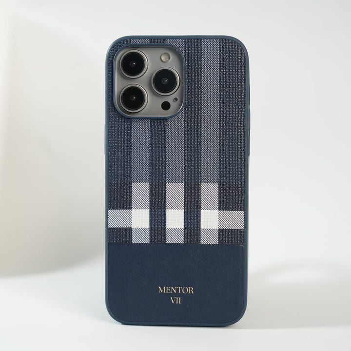 FRATO iPhone 15 Series iPhone 15 Pro Max / Blue iPhone 15 Series MENTOR Series MagSafe Premium Leather Cover
