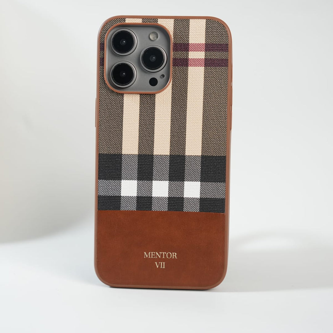 FRATO iPhone 15 Series iPhone 15 Pro Max / Brown iPhone 15 Series MENTOR Series MagSafe Premium Leather Cover