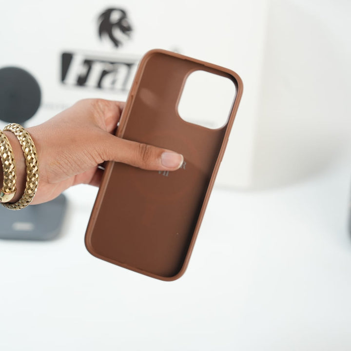 FRATO iPhone 15 Series iPhone 15 Series MENTOR Series MagSafe Premium Leather Cover