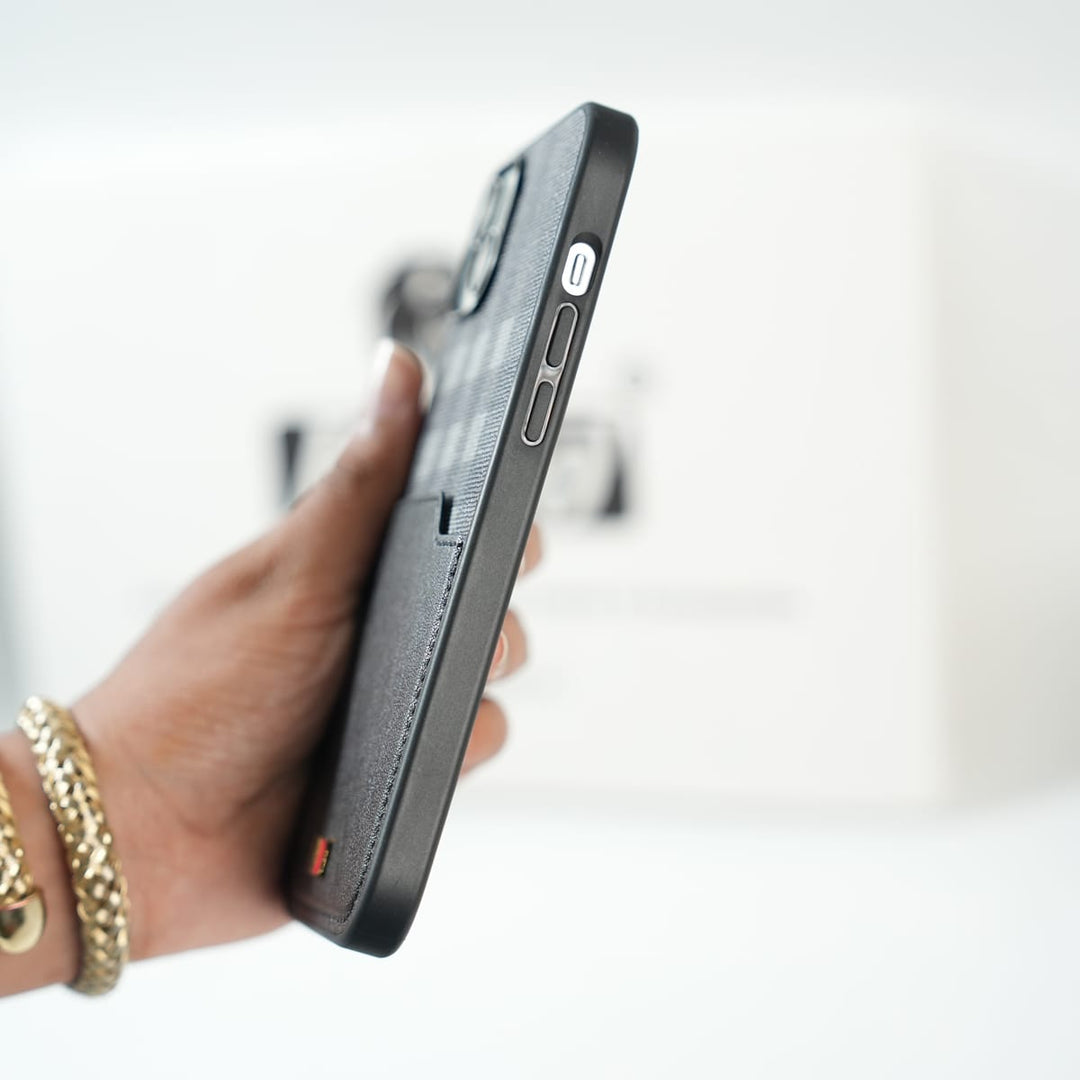 FRATO iPhone 15 Series iPhone 15 Series MENTOR Series Premium Card Holder Cover