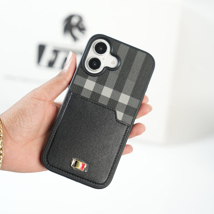 FRATO iPhone 15 Series iPhone 15 Series MENTOR Series Premium Card Holder Cover
