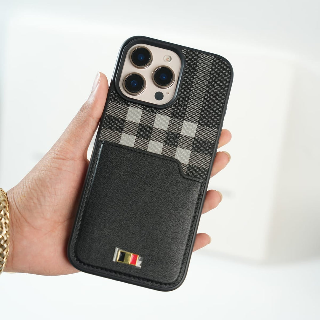 FRATO iPhone 15 Series iPhone 15 Series MENTOR Series Premium Card Holder Cover