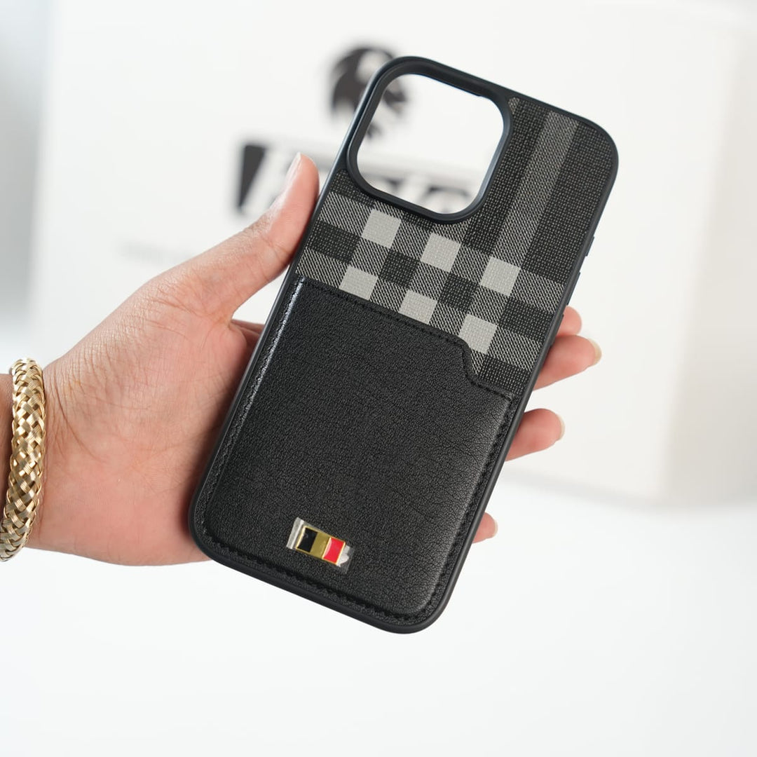 FRATO iPhone 15 Series iPhone 15 Series MENTOR Series Premium Card Holder Cover