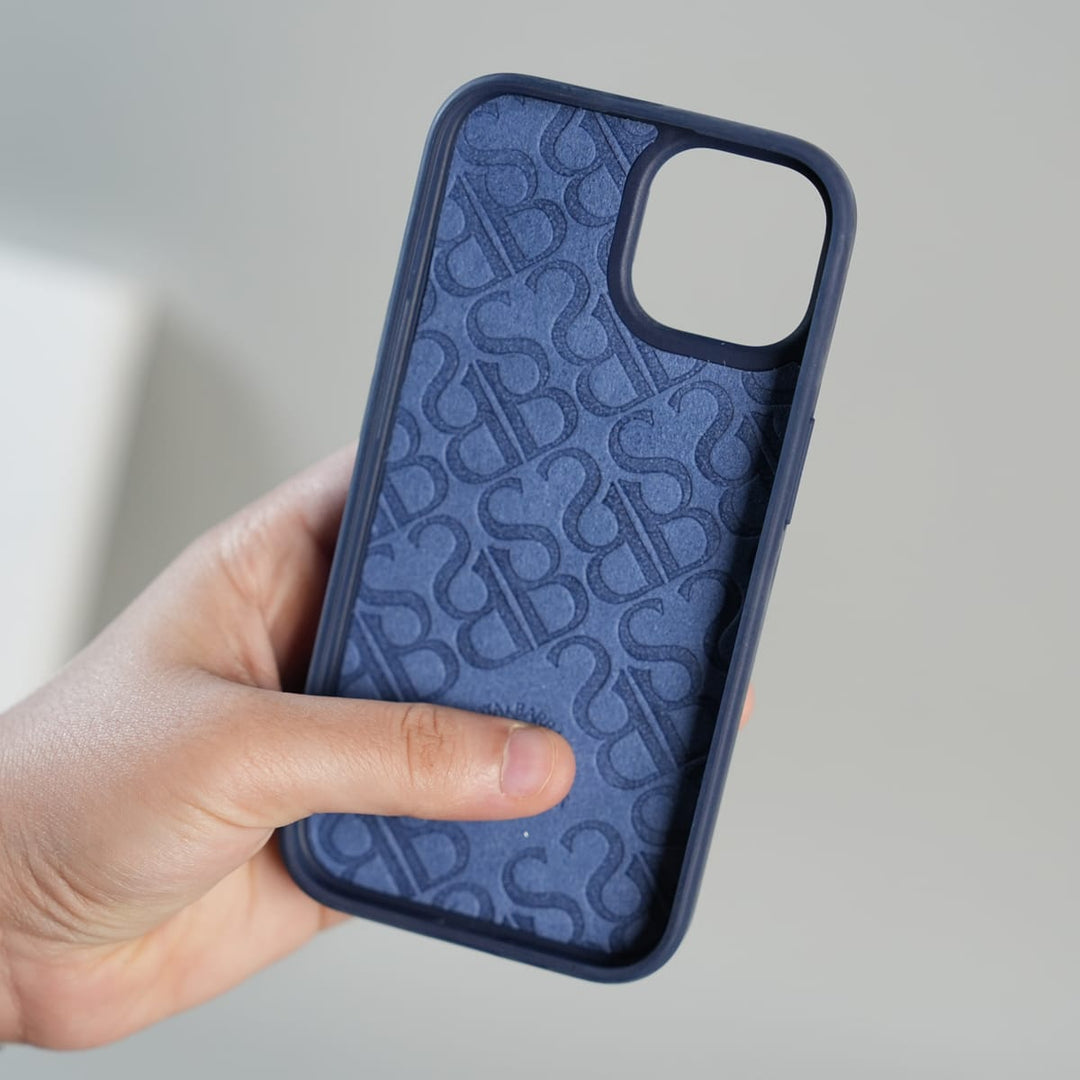 FRATO iPhone 15 Series iPhone 15 Series Premium Leather Card Holder Case with Stitched Crest Design