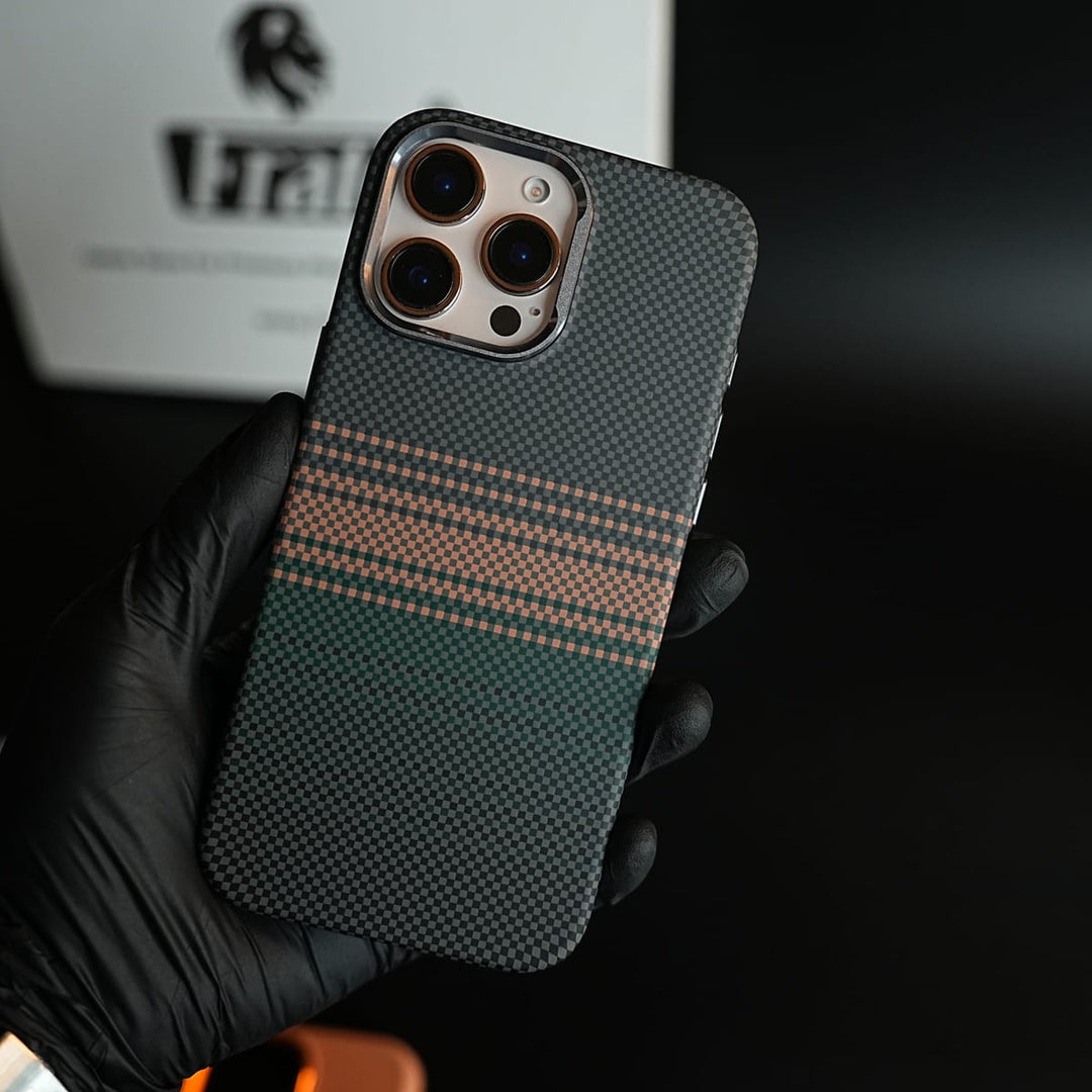 FRATO iPhone 16 Series Armid Designer MagSafe Case for 16 Pro Max with Metal Camera Protection