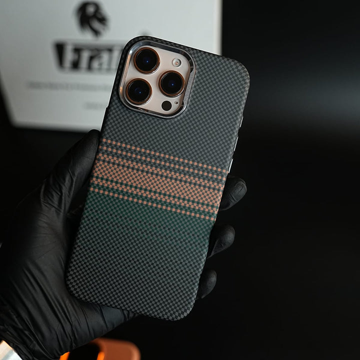 FRATO iPhone 16 Series Armid Designer MagSafe Case for 16 Pro Max with Metal Camera Protection