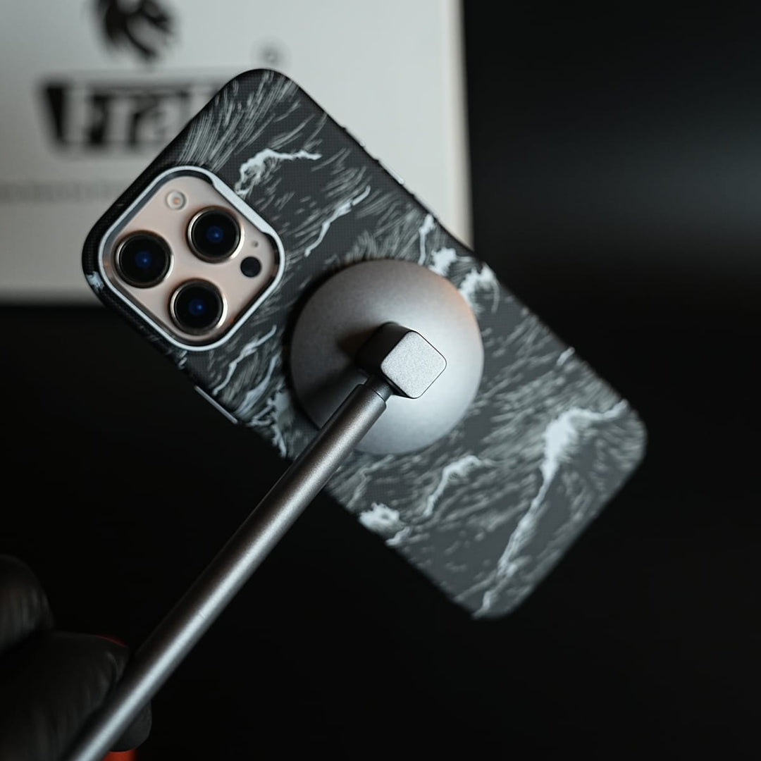 FRATO iPhone 16 Series Armid Designer MagSafe Case for 16 Pro Max with Metal Camera Protection