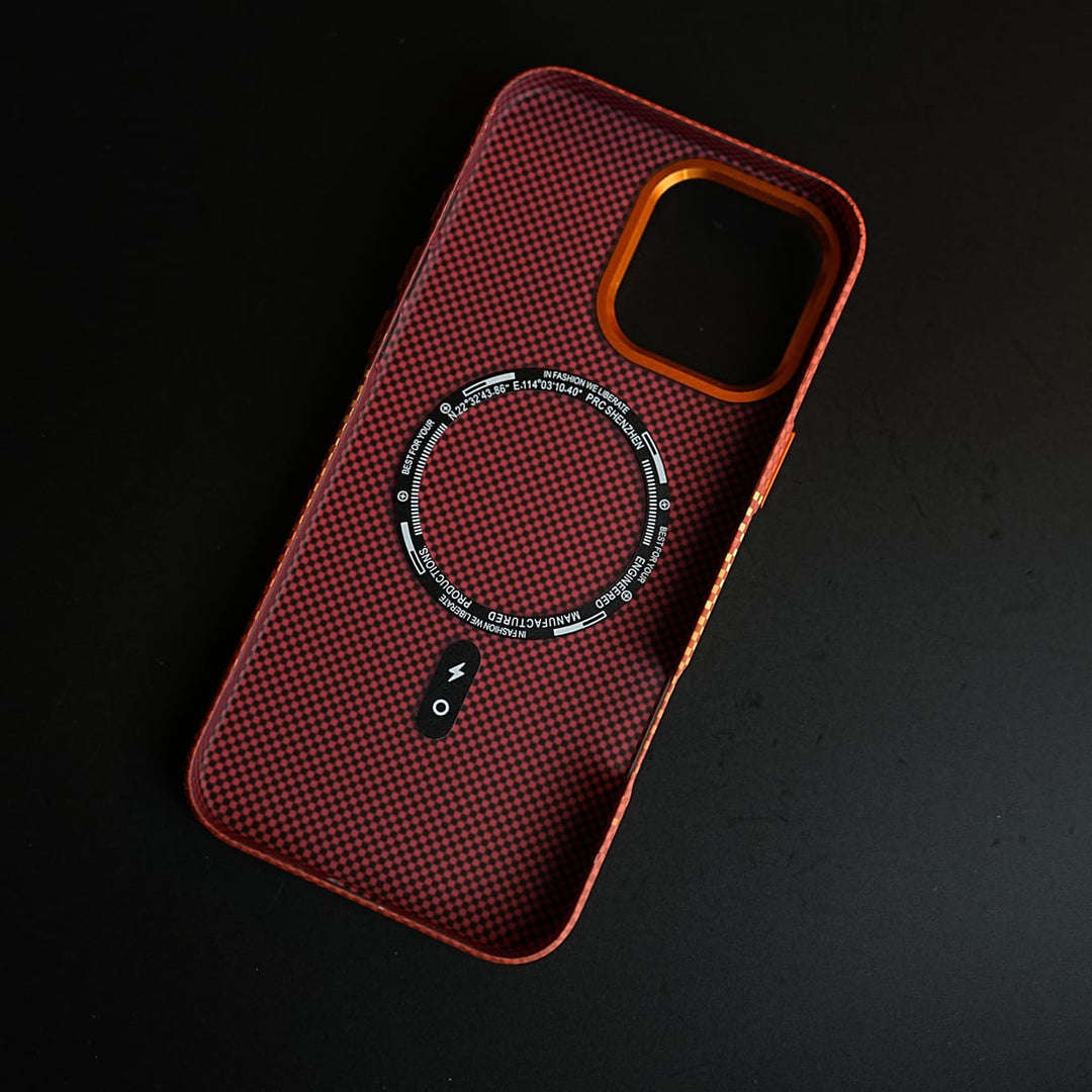 FRATO iPhone 16 Series Armid Designer MagSafe Case for 16 Pro Max with Metal Camera Protection