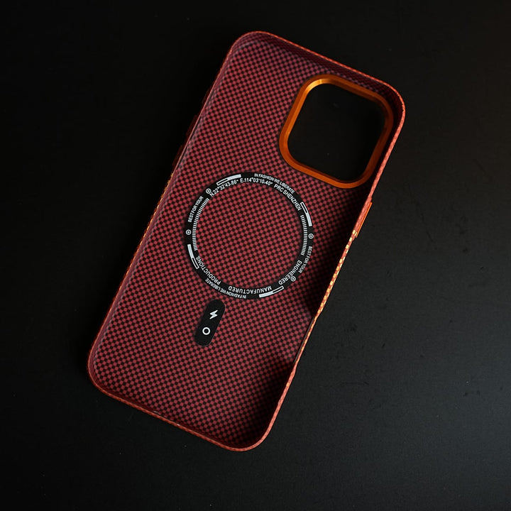 FRATO iPhone 16 Series Armid Designer MagSafe Case for 16 Pro Max with Metal Camera Protection