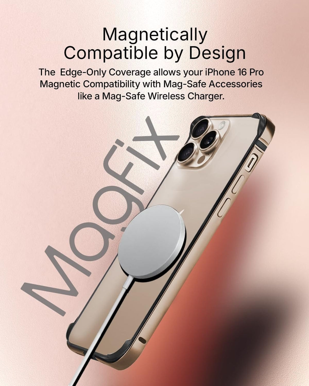 FRATO iPhone 16 Series iPhone 16 Pro Chrome Bumper Protector Case