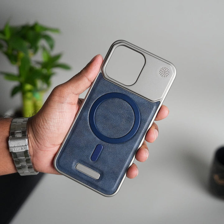 FRATO iPhone 16 Series iPhone 16 Pro Max / Blue iPhone 16 Series Cover Frameless PU Leather Case