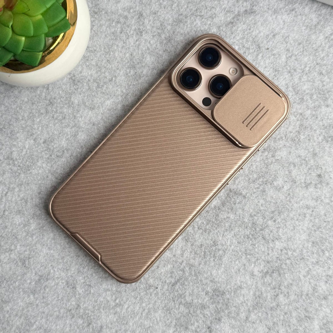 FRATO iPhone 16 Series iPhone 16 Pro Max Camshield Pro Case Cover (Desert Golden)