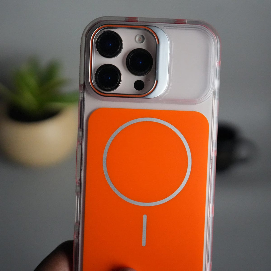 FRATO iPhone 16 Series iPhone 16 Pro Max MagSafe Case with Metal Camera Stand | Slim & Shockproof Protection