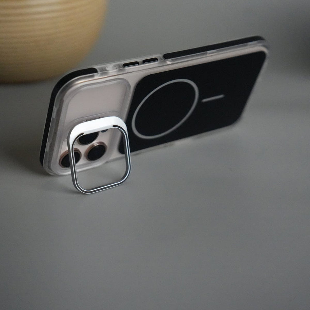 FRATO iPhone 16 Series iPhone 16 Pro Max MagSafe Case with Metal Camera Stand | Slim & Shockproof Protection