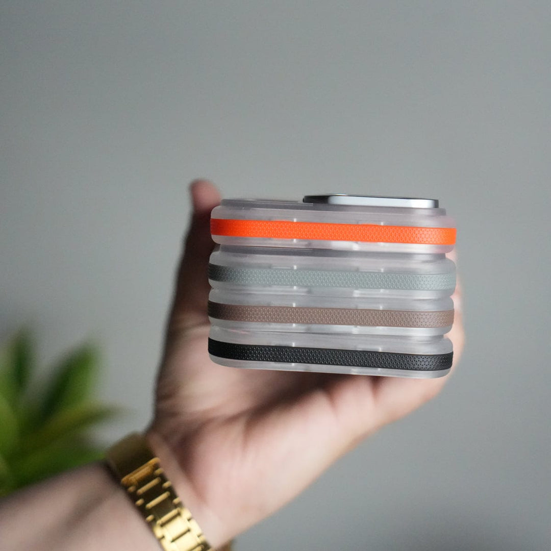 FRATO iPhone 16 Series iPhone 16 Pro Max MagSafe Case with Metal Camera Stand | Slim & Shockproof Protection