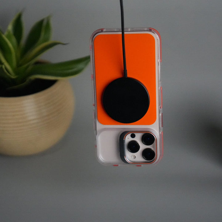 FRATO iPhone 16 Series iPhone 16 Pro Max MagSafe Case with Metal Camera Stand | Slim & Shockproof Protection