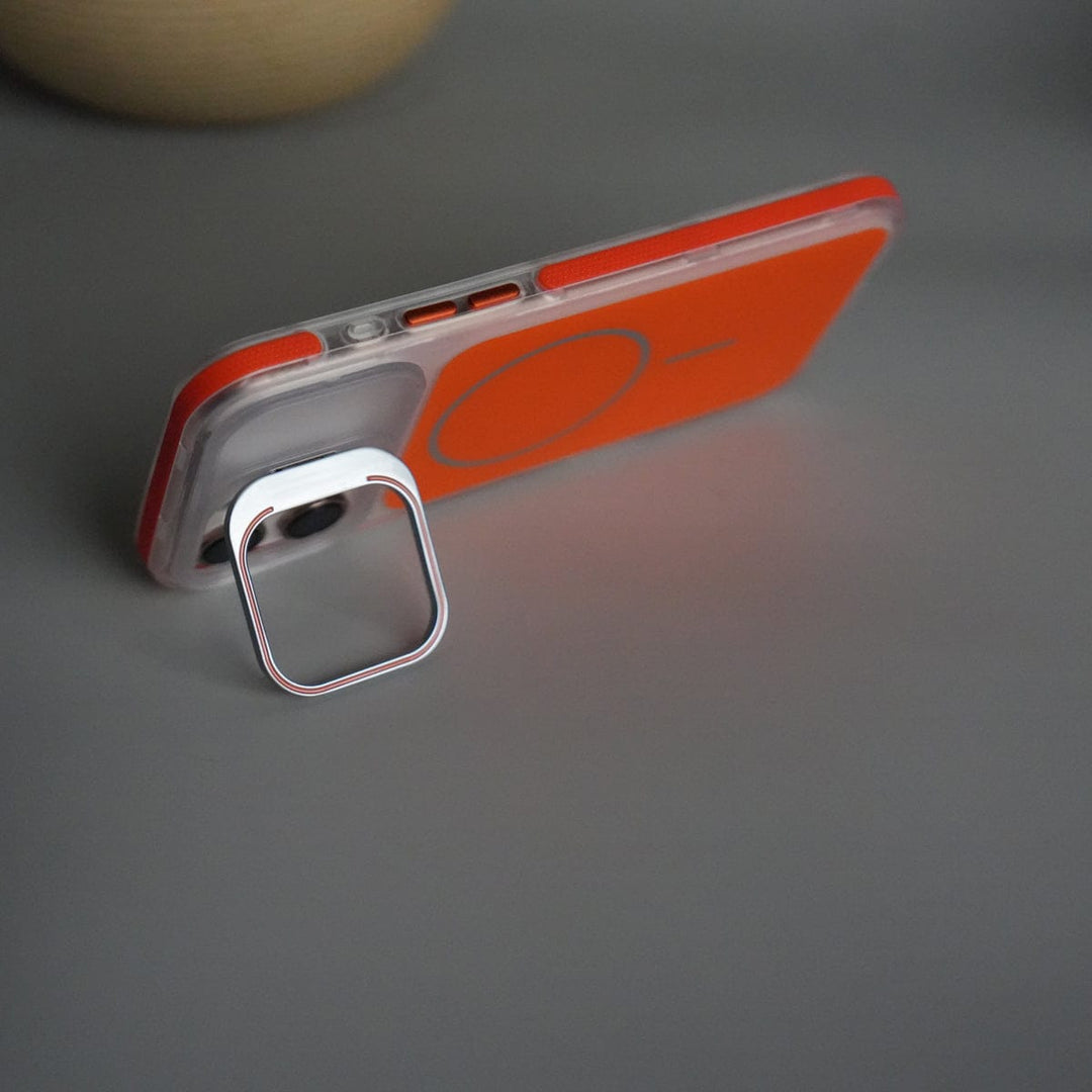 FRATO iPhone 16 Series iPhone 16 Pro Max MagSafe Case with Metal Camera Stand | Slim & Shockproof Protection