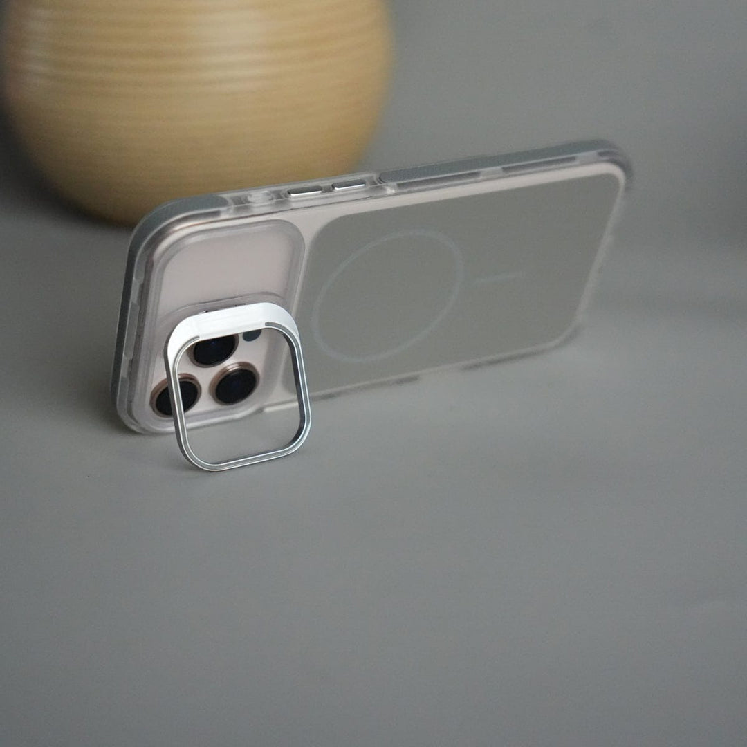 FRATO iPhone 16 Series iPhone 16 Pro Max MagSafe Case with Metal Camera Stand | Slim & Shockproof Protection