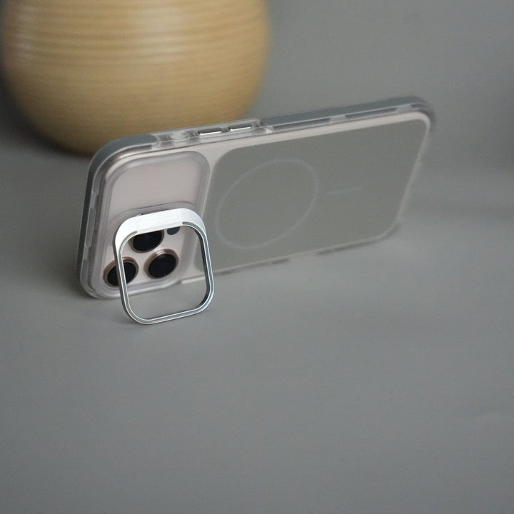 FRATO iPhone 16 Series iPhone 16 Pro Max MagSafe Case with Metal Camera Stand | Slim & Shockproof Protection