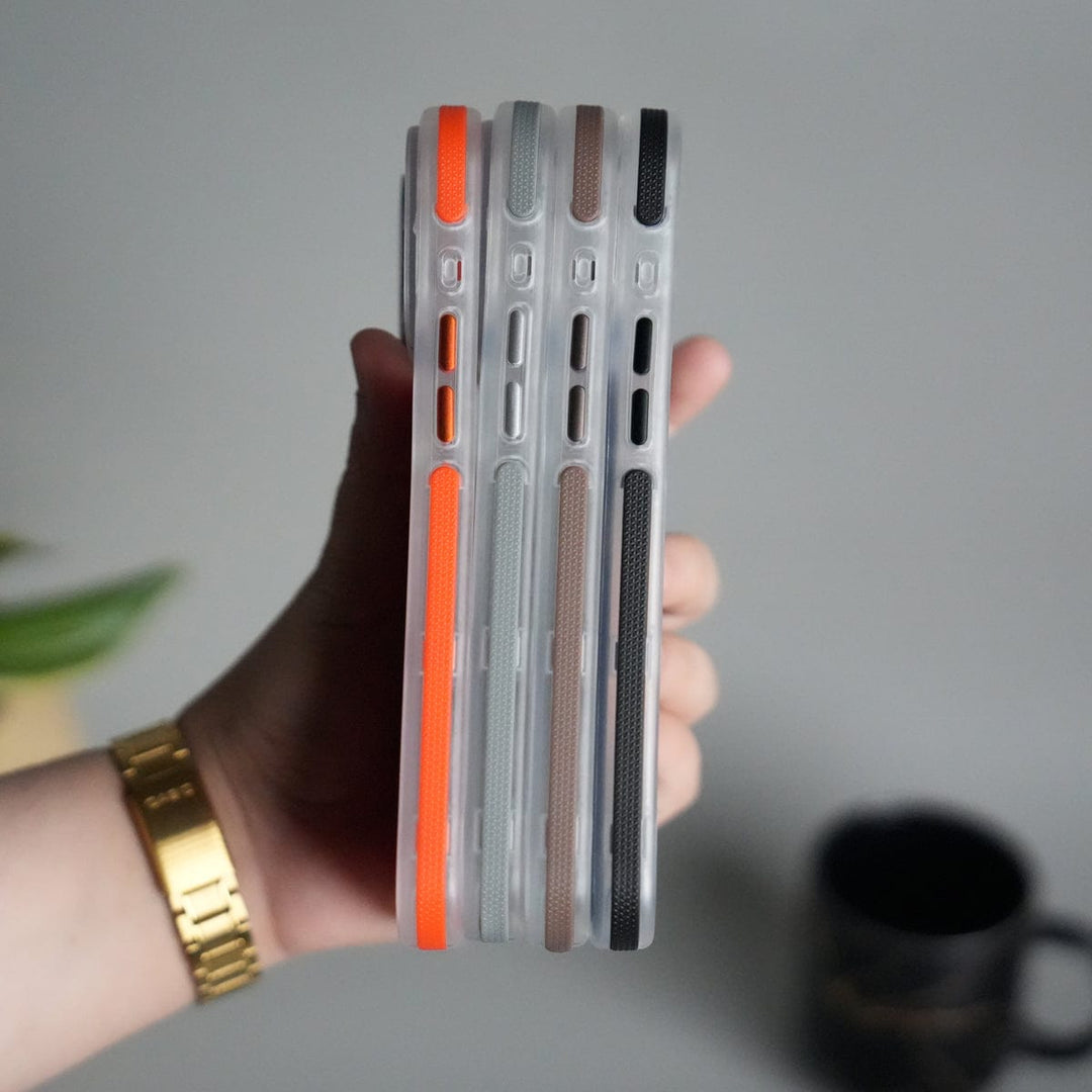 FRATO iPhone 16 Series iPhone 16 Pro Max MagSafe Case with Metal Camera Stand | Slim & Shockproof Protection