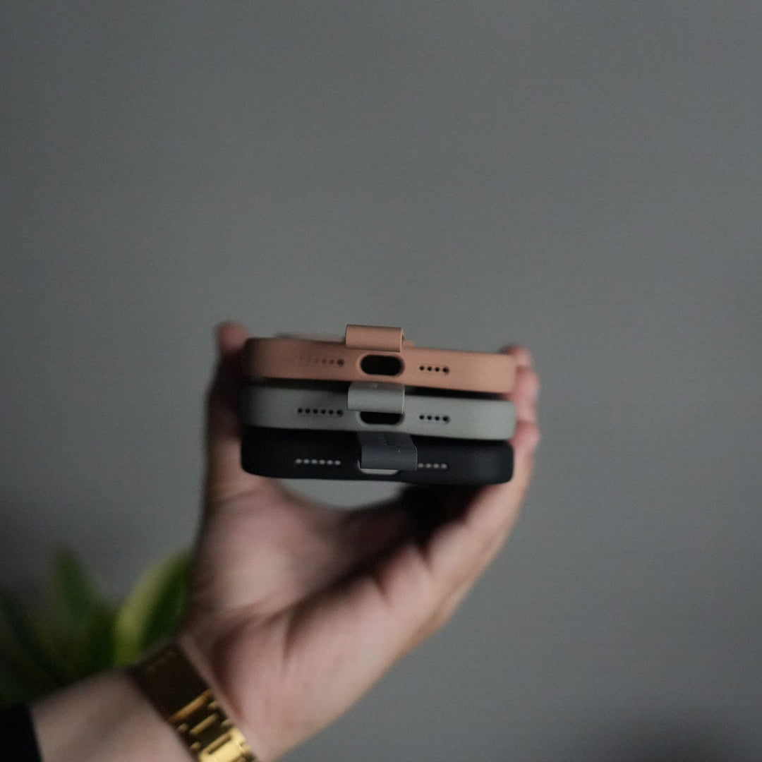 FRATO iPhone 16 Series iPhone 16 Pro Max Silicone Case | Magnetic Ring | Silicone Rotating Grip Strap Cover