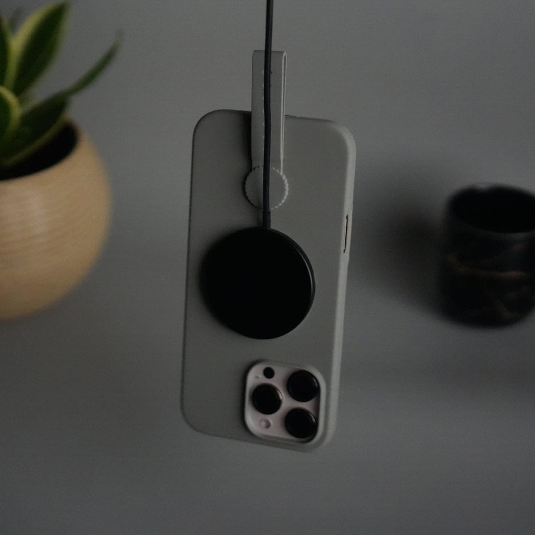 FRATO iPhone 16 Series iPhone 16 Pro Max Silicone Case | Magnetic Ring | Silicone Rotating Grip Strap Cover