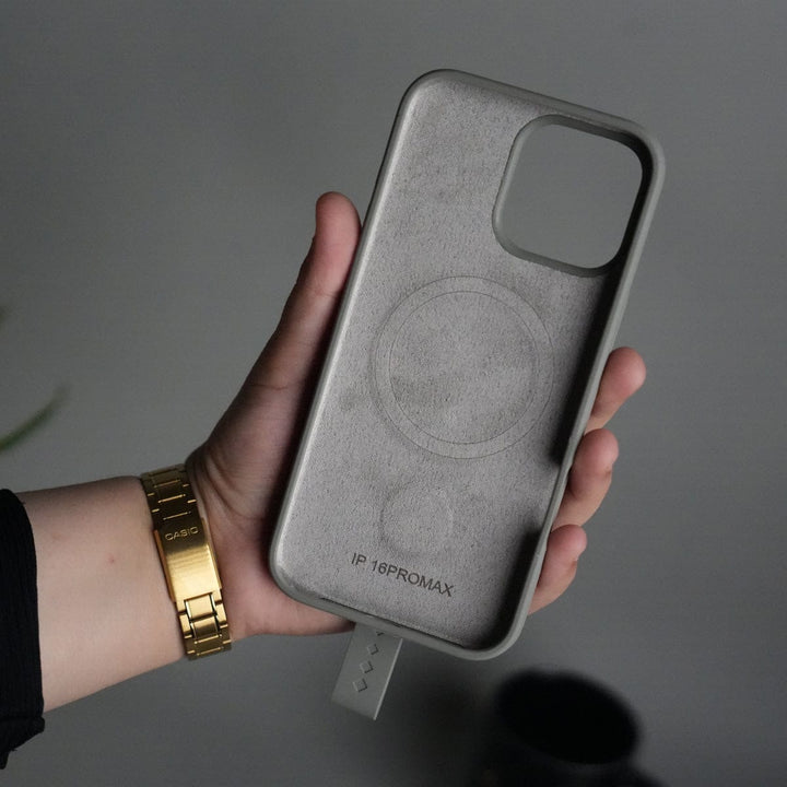 FRATO iPhone 16 Series iPhone 16 Pro Max Silicone Case | Magnetic Ring | Silicone Rotating Grip Strap Cover