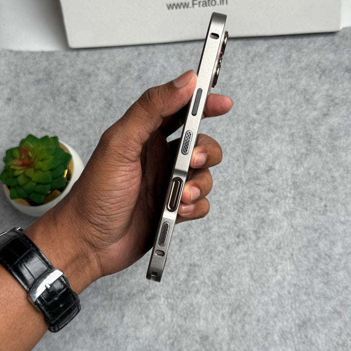 FRATO iPhone 16 Series iPhone 16 Series Light Weight Aluminium Metal Bumper Frame