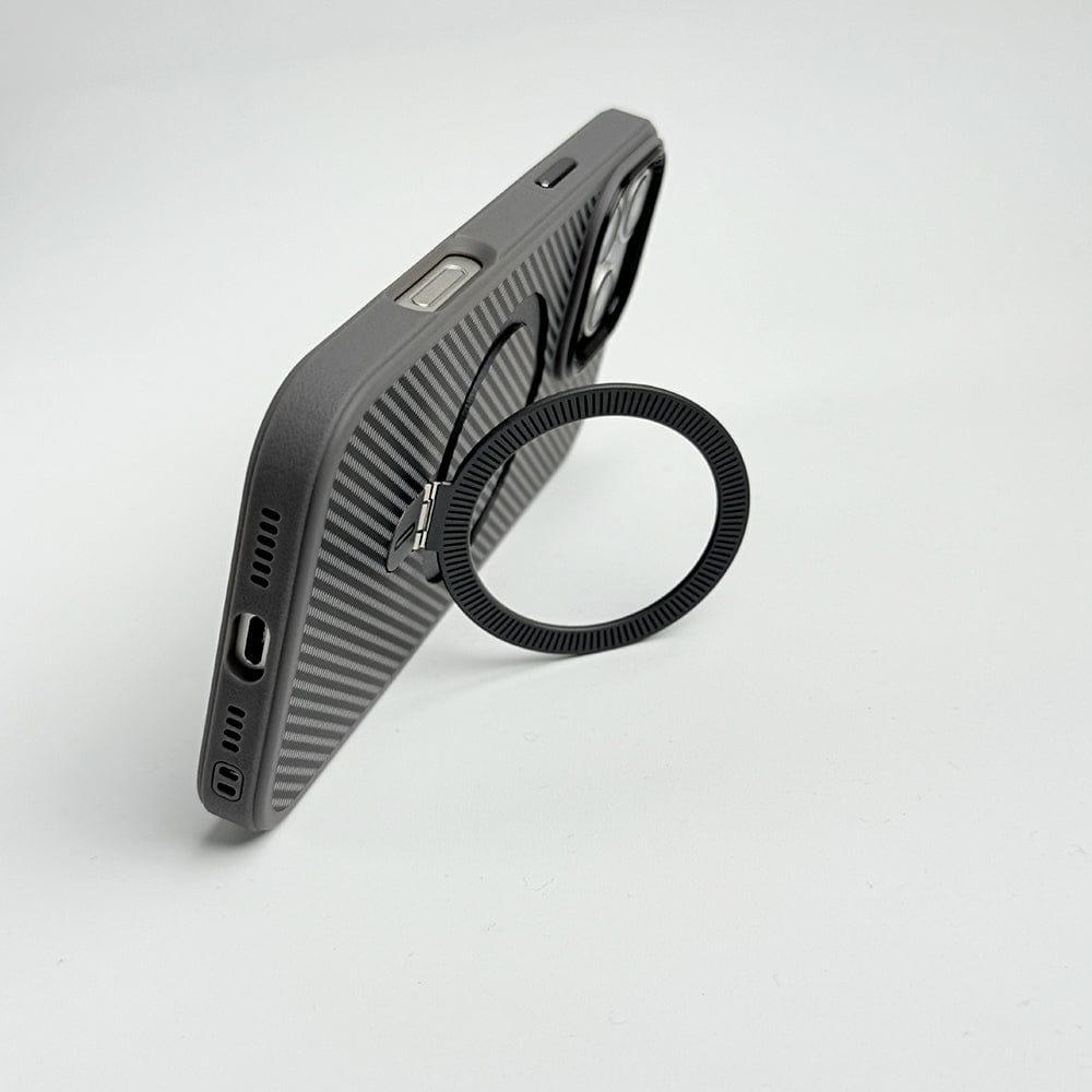 FRATO iPhone 16 Series iPhone 16 Series Metal Stand Carbon Fiber Design Cover