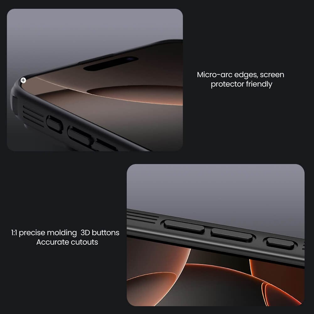 FRATO iPhone 16 Series iPhone 16 Series Nillkin Camshield Pro Shockproof Case (Black)