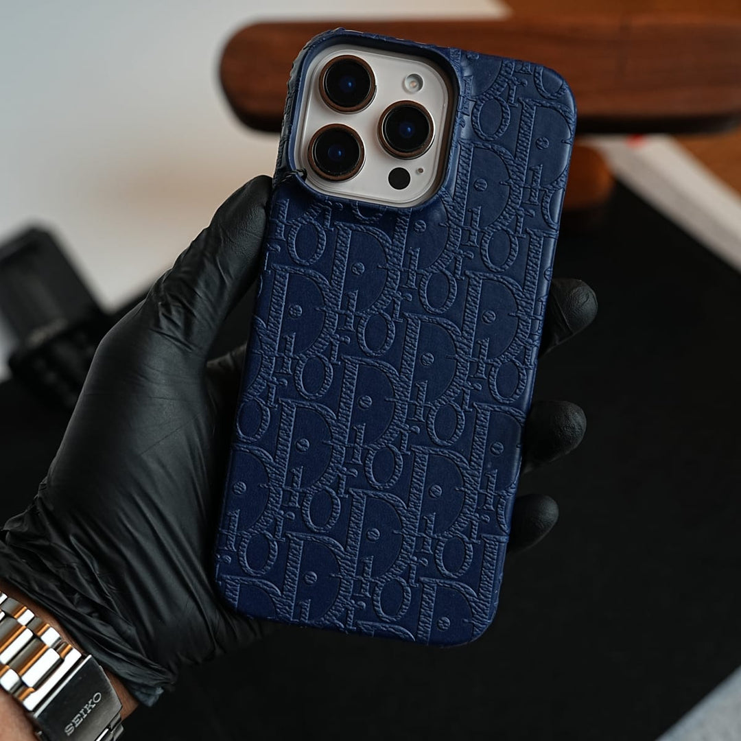 FRATO iPhone 16 Series iPhone 16 Series Premium Embossed PU Leather Designer Pattern Slim Protective Case