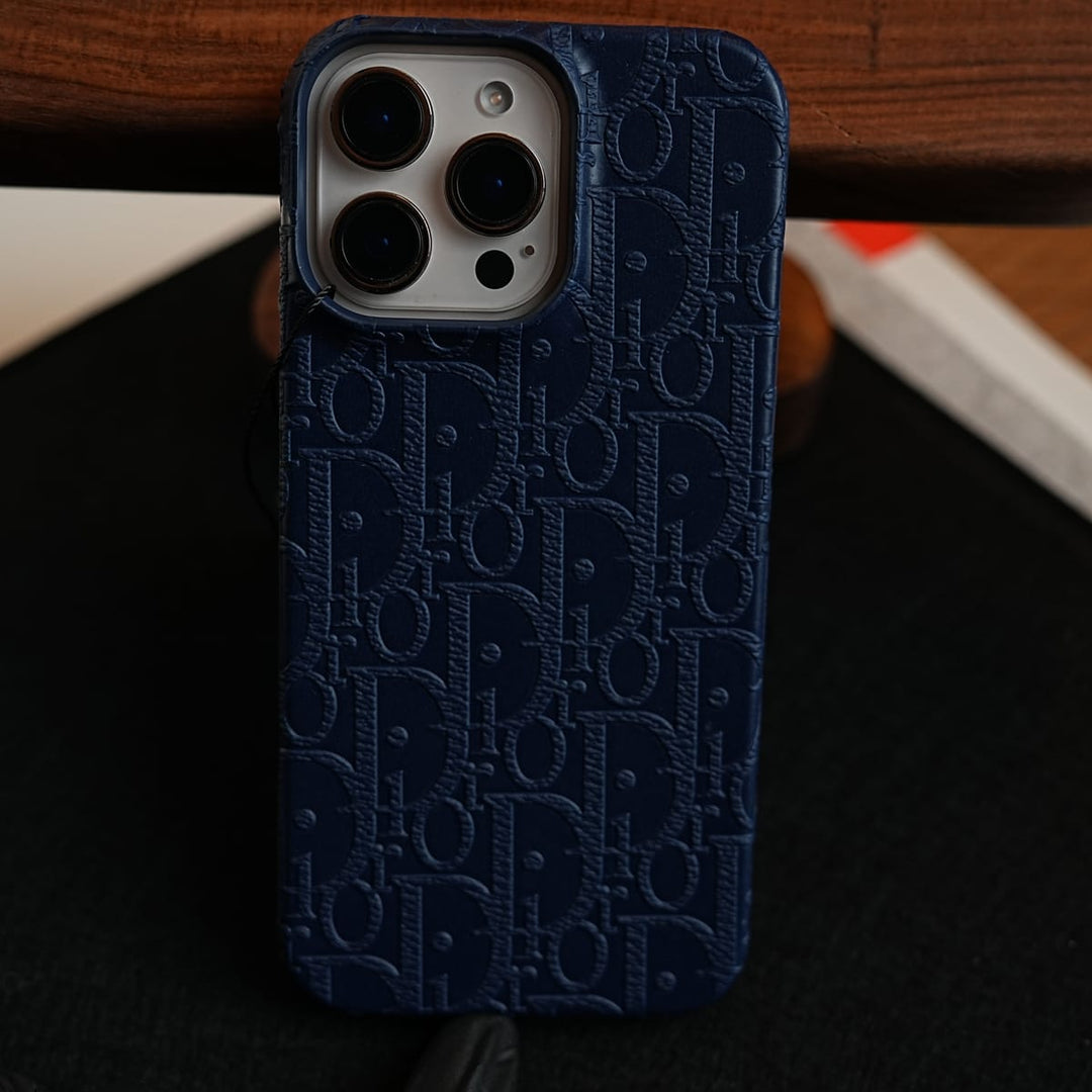 FRATO iPhone 16 Series iPhone 16 Series Premium Embossed PU Leather Designer Pattern Slim Protective Case