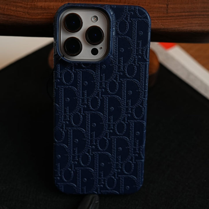 FRATO iPhone 16 Series iPhone 16 Series Premium Embossed PU Leather Designer Pattern Slim Protective Case